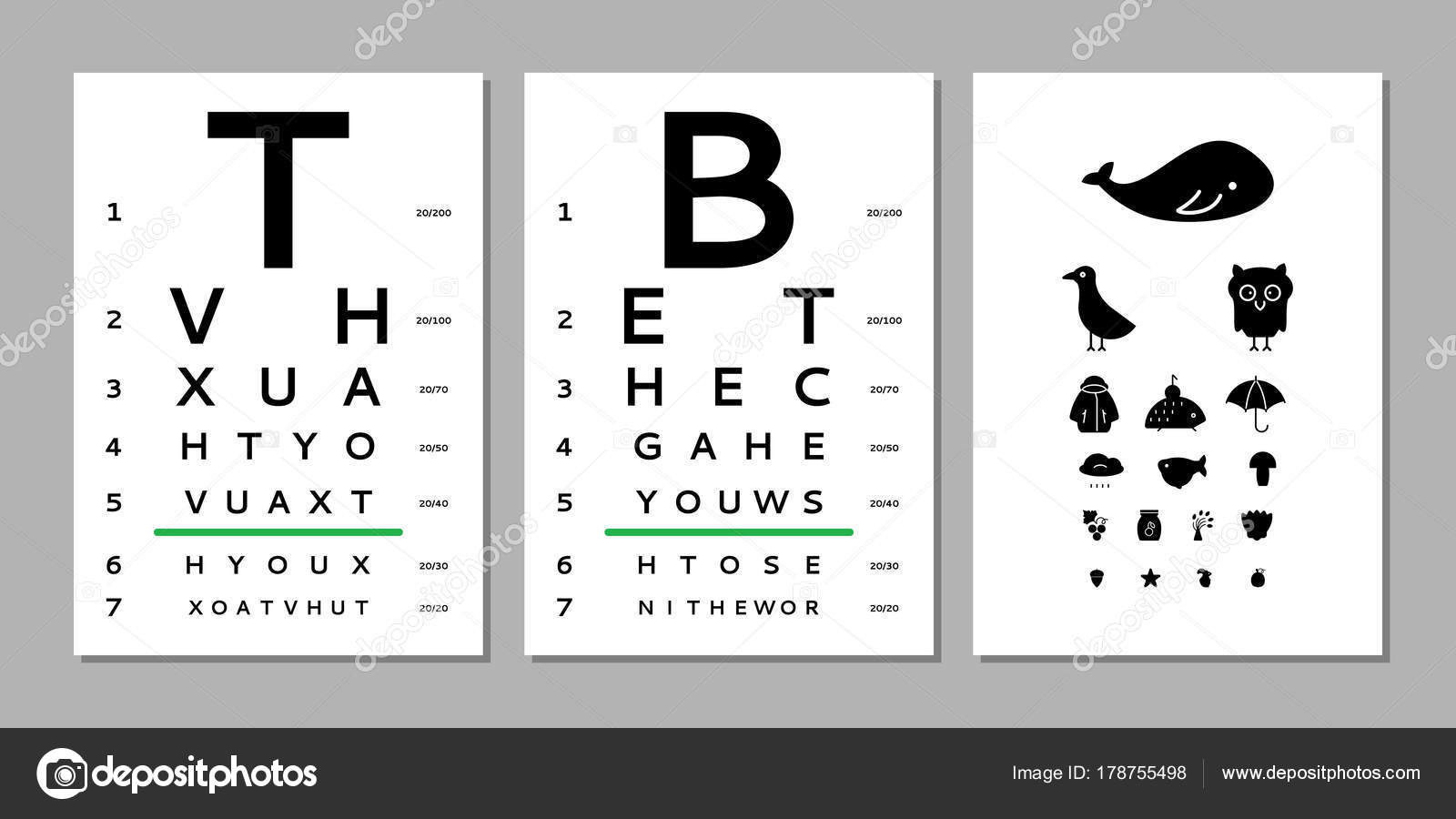 Child Eye Test Chart