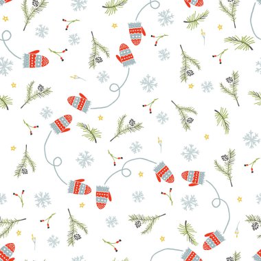 Evet Noel ve mutlu yeni modern sorunsuz arka ayarla