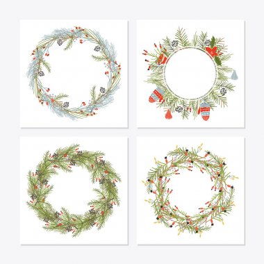 Şirin hipster çelenk