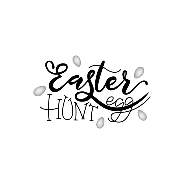 Hand sketched Happy Easter text