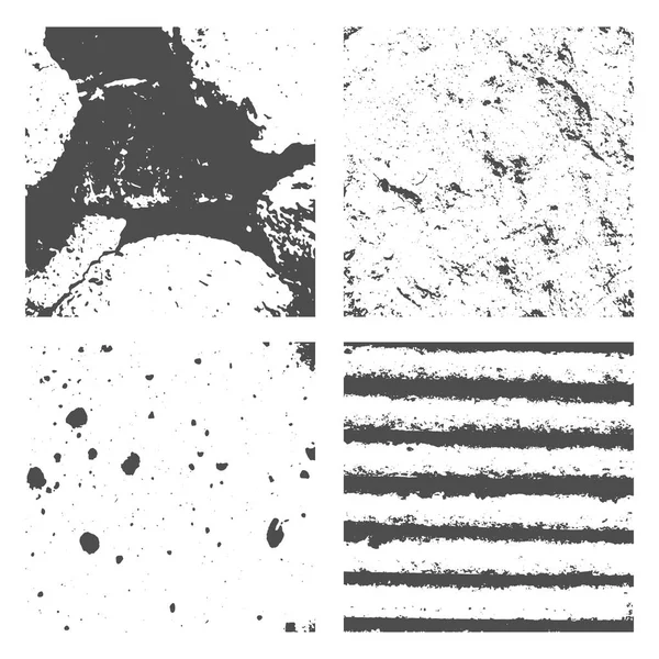 Grunge textura de angustia en blanco y negro — Vector de stock