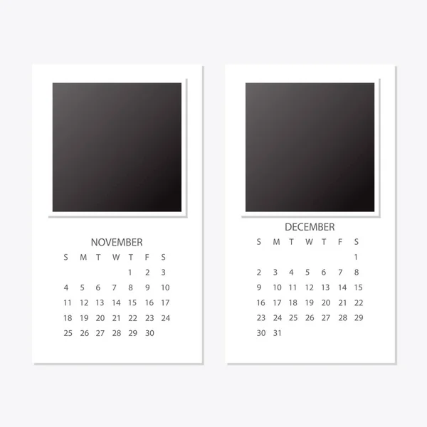 Calendrier 2018 nouvelle année — Image vectorielle