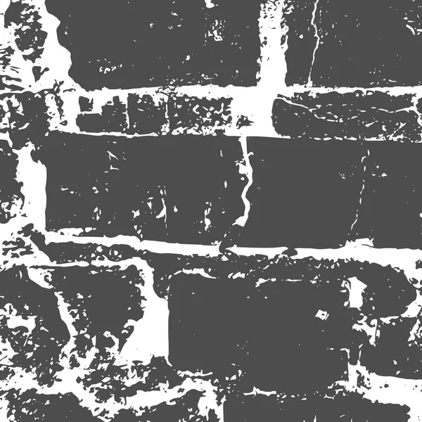 Grunge textura de angustia en blanco y negro — Vector de stock