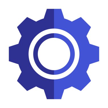 Dişli veya Cog simge vektör çizim