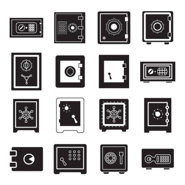 Güvenli simge izole veya güvenlik ve koruma işareti