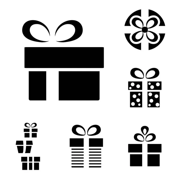 Regalo o regalo Vector icono — Vector de stock