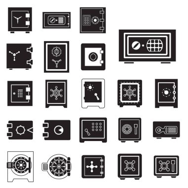 Güvenli simge izole veya güvenlik ve koruma işareti