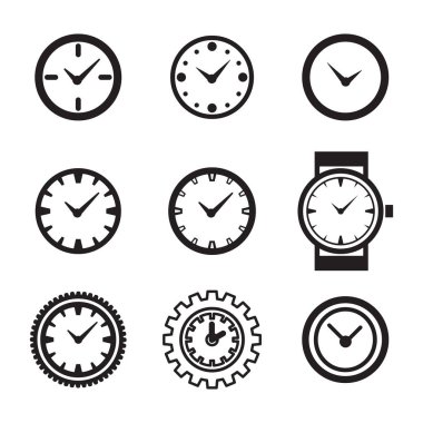 Zaman ya da izole Saat simgesi