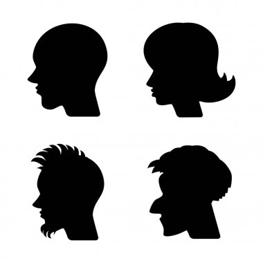 Vektör profilleri veya Cameo Silhouettes