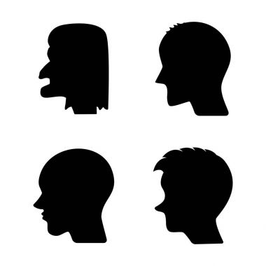 Vektör profilleri veya Cameo Silhouettes