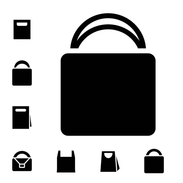 Shopping Bag Icons — Stock Vector