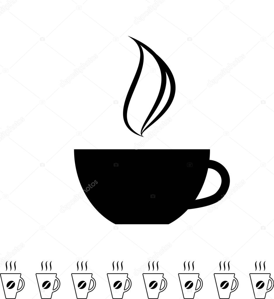 Coffee Cup Black Icon