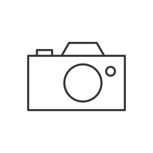 Icône appareil photo ou signe instantané — Image vectorielle