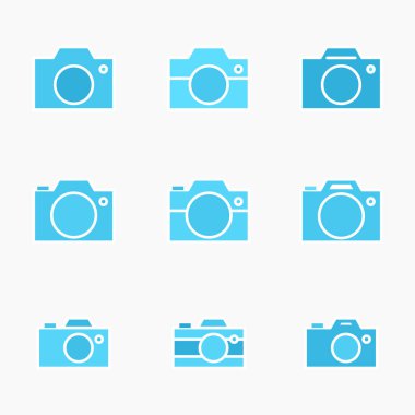 Fotoğraf kamera simgesi veya anlık görüntü işareti