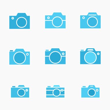 Fotoğraf kamera simgesi veya anlık görüntü işareti