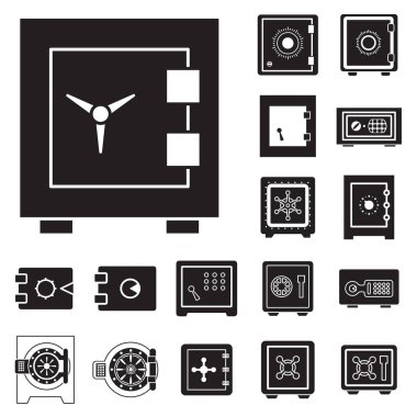 Güvenli simge izole veya güvenlik ve koruma işareti