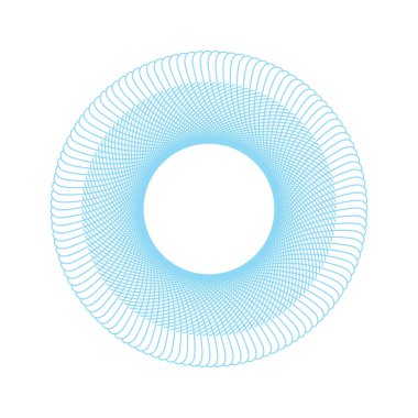 Vektör Guillochlu rozet veya öğe üzerinde beyaz arka plan izole sertifika tasarım için