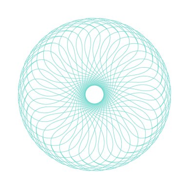 Vektör Guillochlu rozet veya öğe üzerinde beyaz arka plan izole sertifika tasarım için