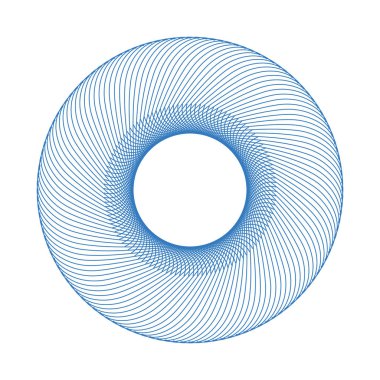 Vektör Guillochlu rozet veya öğe üzerinde beyaz arka plan izole sertifika tasarım için
