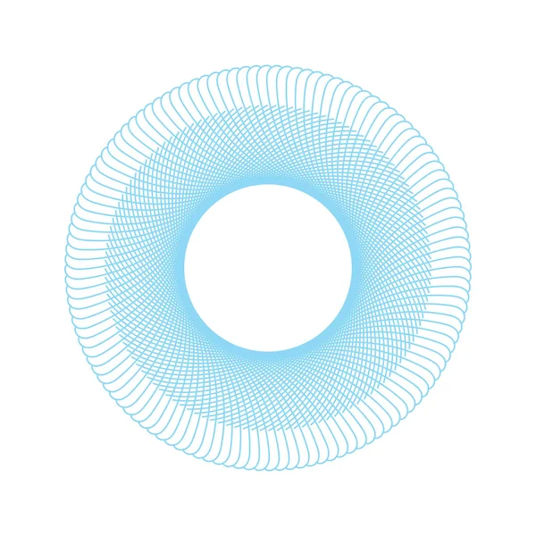 Vektör Guillochlu rozet veya öğe üzerinde beyaz arka plan izole sertifika tasarım için
