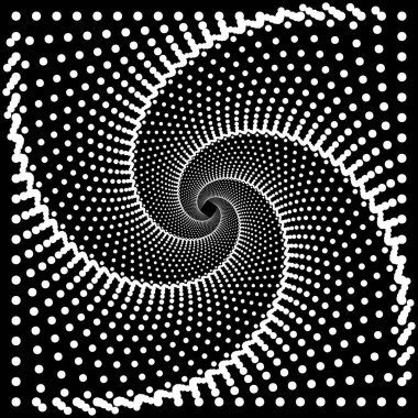 Yarım ton vektör desen