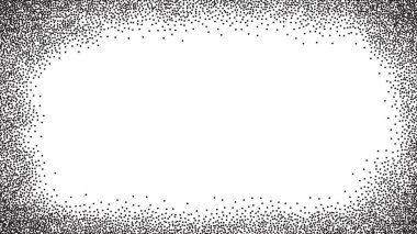 Noktalı resim arka plan noktalı. Grunge vektör desen iş tasarımı için. Degrade doku pop sanat tarzı. Evrensel noktalarla nokta şablonu