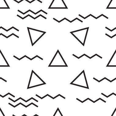 Memphis pürüzsüz desen