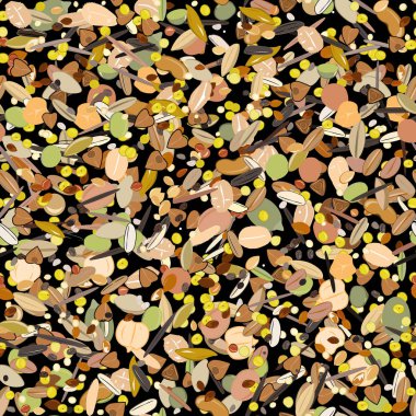 Tahıl, tahıl, tohum ve fasulye sorunsuz arka plan. Organik ve doğal sağlıklı gıda için arka plan