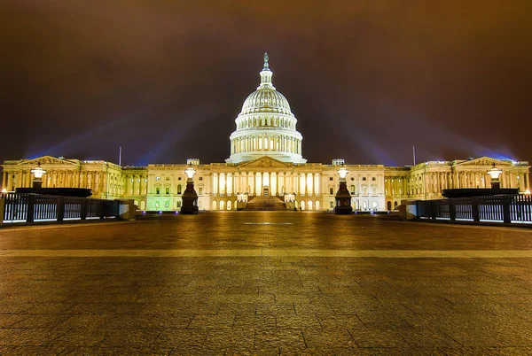 Home of freedom at night Back — Stock Photo, Image