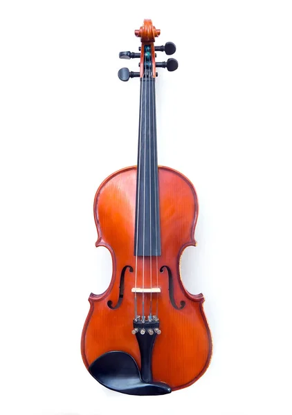 Violin on white background — Stock Photo, Image