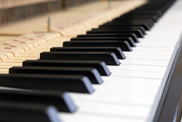 Piano perspective clavier — Photo