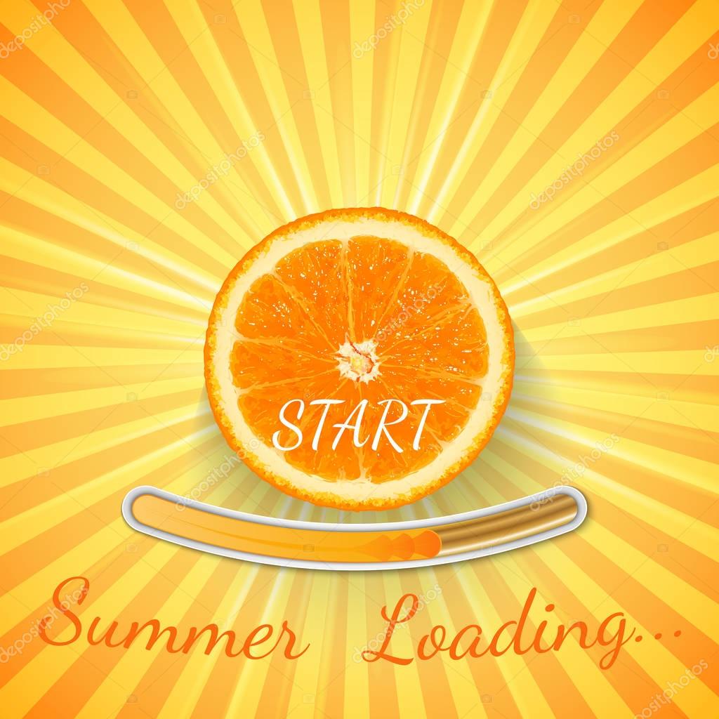 лето загружается. лето 99%. лето загружается. лето загрузка 1%. Summer loading.