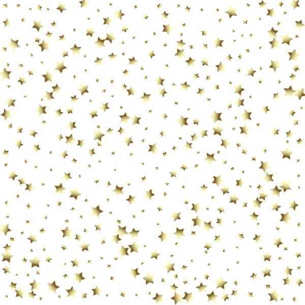 Gold star background. Golden stars vector illustration.