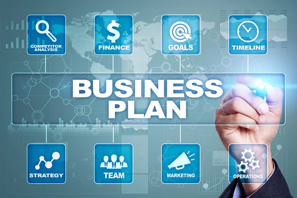 Business plan and strategy concept. — Stock Photo, Image