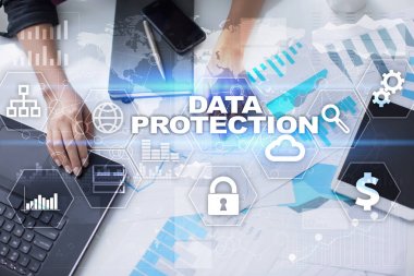 Siber Güvenlik, veri koruma, bilgi güvenliği. İnternet Teknoloji kavramı