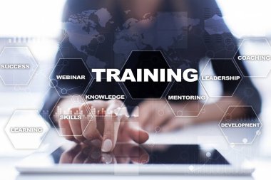 Eğitim ve geliştirme profesyonel büyüme. Internet ve eğitim kavramı