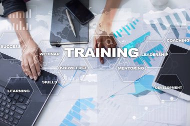 Eğitim ve geliştirme profesyonel büyüme. Internet ve eğitim kavramı