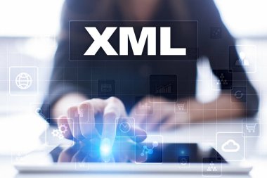 XML Web geliştirme. Internet ve teknoloji kavramı.