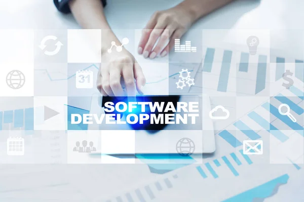 Software development. Applications for business. Programming.