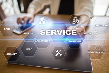 Müşteri hizmeti ve ilişki kavramı. İş kavramı