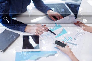 Boş arama çubuğu. Web sitesi Url. İş, internet ve teknoloji kavramı.