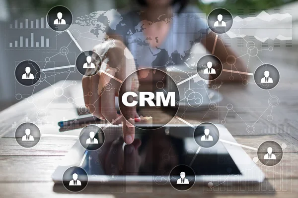 CRM. Customer relationship management concept. Customer service and relationship.