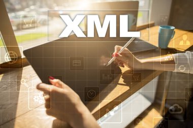XML Web geliştirme. Internet ve teknoloji kavramı.