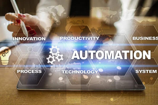 Otomasyon kavramı bir yenilik, teknoloji ve iş süreçlerinde verimliliğin artırılması olarak.