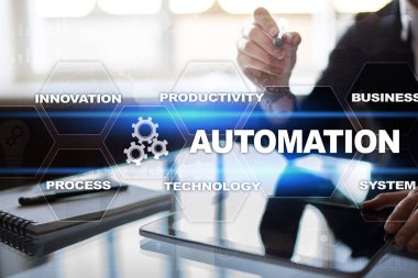Otomasyon kavramı bir yenilik, teknoloji ve iş süreçlerinde verimliliğin artırılması olarak.