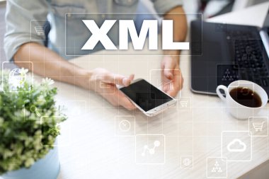 XML Web geliştirme. Internet ve teknoloji kavramı.