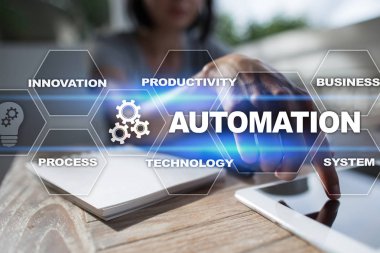 Otomasyon kavramı bir yenilik, teknoloji ve iş süreçlerinde verimliliğin artırılması olarak.