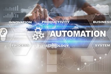 Otomasyon kavramı bir yenilik, teknoloji ve iş süreçlerinde verimliliğin artırılması olarak.