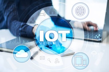 Çok. Şey Internet kavramı. Çok kanallı çevrimiçi iletişim ağı dijital 4.0 teknolojisi