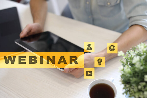 Вебинар. Электронное образование, концепция онлайн-образования. Личное развитие. Виртуальный экран
.